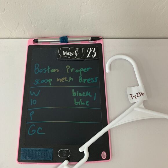 Boston Proper Feather Scroll Sheath Dress Women 10 Black Blue Scoop Neck Stretch - Picture 11 of 12